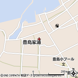 香川県小豆郡土庄町豊島家浦2373周辺の地図