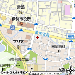 百五リース株式会社　伊勢支店周辺の地図