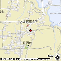 大阪府南河内郡河南町白木512周辺の地図