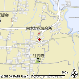 大阪府南河内郡河南町白木515周辺の地図