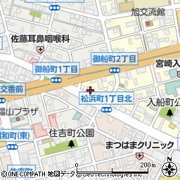 カーブリッジ周辺の地図