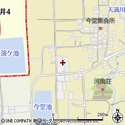 大阪府南河内郡河南町白木1110周辺の地図