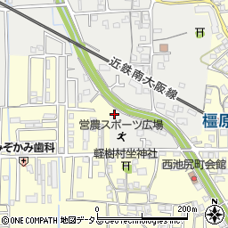 奈良県橿原市吉田町104周辺の地図