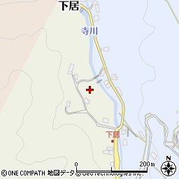 奈良県桜井市下居周辺の地図