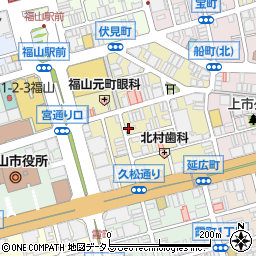 株式会社檀上美術　福山店周辺の地図