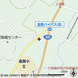 広島県東広島市高屋町造賀2806周辺の地図