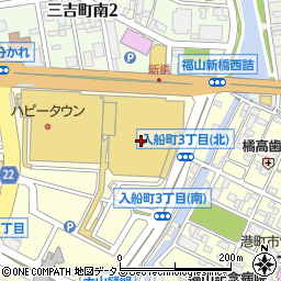 宮崎ステーキハウス霧峰 ゆめタウン福山店周辺の地図