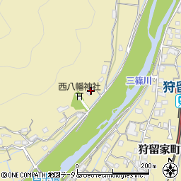 広島県広島市安佐北区狩留家町587周辺の地図