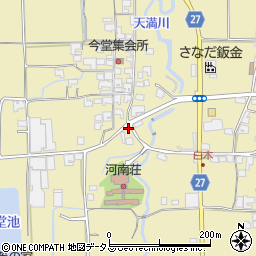 大阪府南河内郡河南町白木1075周辺の地図