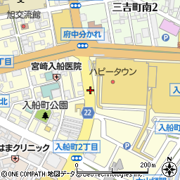 広島県福山市入船町周辺の地図