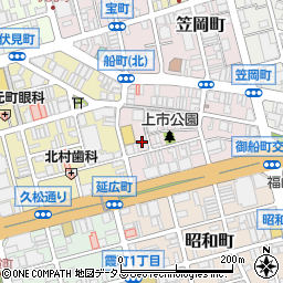 高木本店周辺の地図