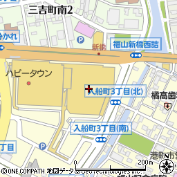 ペッパーランチゆめタウン福山店周辺の地図