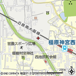 奈良県橿原市吉田町132周辺の地図