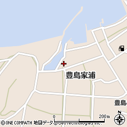 香川県小豆郡土庄町豊島家浦2338-13周辺の地図