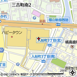 リンガーハットゆめタウン福山店周辺の地図
