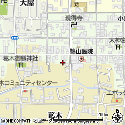 奈良県葛城市新庄9周辺の地図