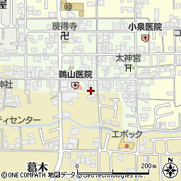 奈良県葛城市新庄20周辺の地図