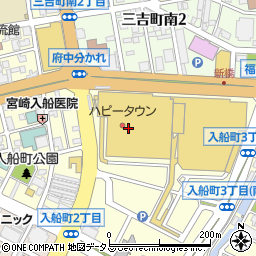 広島銀行天満屋ハピータウンポートプラザ店 ＡＴＭ周辺の地図
