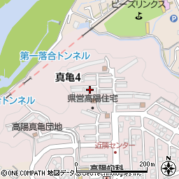 県営高陽住宅５８号棟周辺の地図