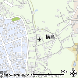 岡山県笠岡市横島701周辺の地図