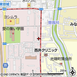 株式会社伊賀屋　酒店周辺の地図