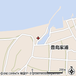 香川県小豆郡土庄町豊島家浦2888周辺の地図