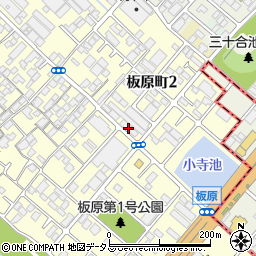吉田房織物株式会社　第二工場起毛整理加工部周辺の地図