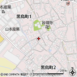 奥村産業株式会社周辺の地図