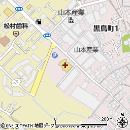 １　２　３黒鳥店周辺の地図