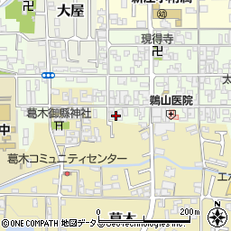 奈良県葛城市新庄5周辺の地図