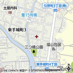 大和興産福山営業所周辺の地図