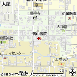 奈良県葛城市新庄15周辺の地図