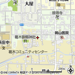 奈良県葛城市新庄1周辺の地図