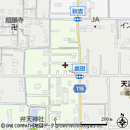 奈良県大和高田市奥田15周辺の地図