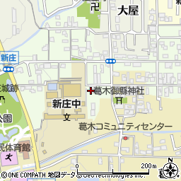奈良県葛城市新庄245周辺の地図