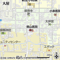 奈良県葛城市新庄14周辺の地図