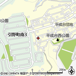広島県福山市平成台35-32周辺の地図