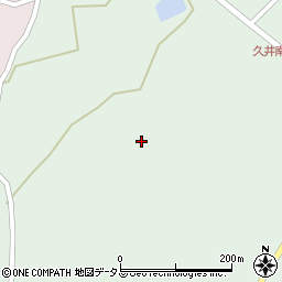 広島県三原市久井町山中野1375周辺の地図