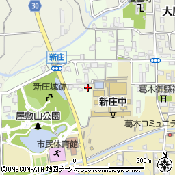 奈良県葛城市新庄434周辺の地図