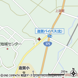 広島県東広島市高屋町造賀2758周辺の地図