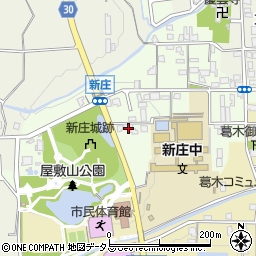 奈良県葛城市新庄429周辺の地図
