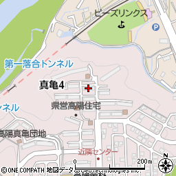 県営高陽住宅６０号棟周辺の地図