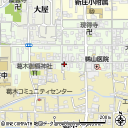 奈良県葛城市新庄4周辺の地図