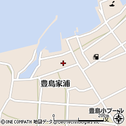 香川県小豆郡土庄町豊島家浦2306周辺の地図