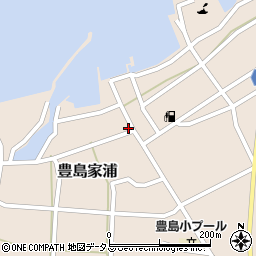 香川県小豆郡土庄町豊島家浦2295周辺の地図