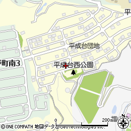 広島県福山市平成台35-19周辺の地図