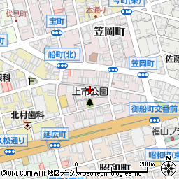 神野ガラス店周辺の地図