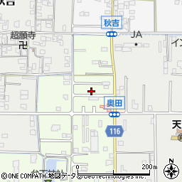 奈良県大和高田市奥田13周辺の地図