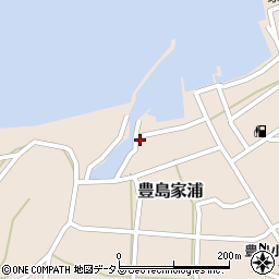 香川県小豆郡土庄町豊島家浦2338-8周辺の地図