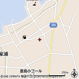 香川県小豆郡土庄町豊島家浦2120周辺の地図